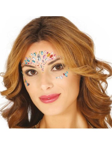 JOYAS FACIALES ADHESIVAS COLORES